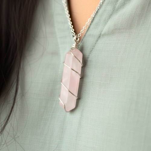 Rose Quartz Pendant