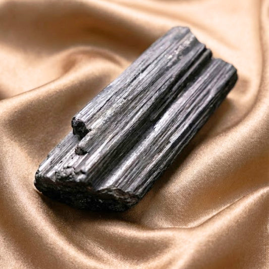 Raw Black Tourmaline Crystal