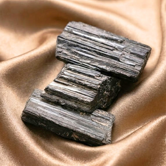 Raw Black Tourmaline Crystal