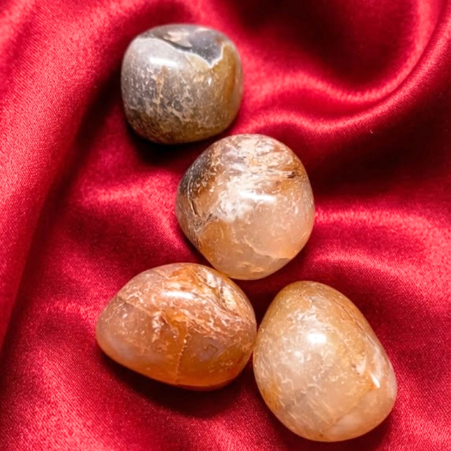 Natural Carnelian Crystal Tumble