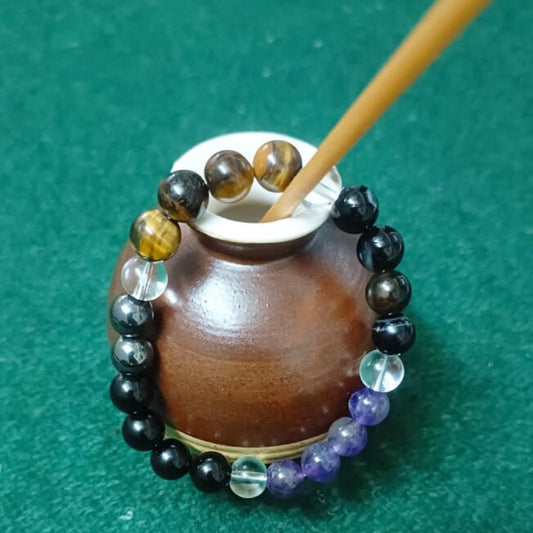 Black Magic Protection Crystal Bracelet