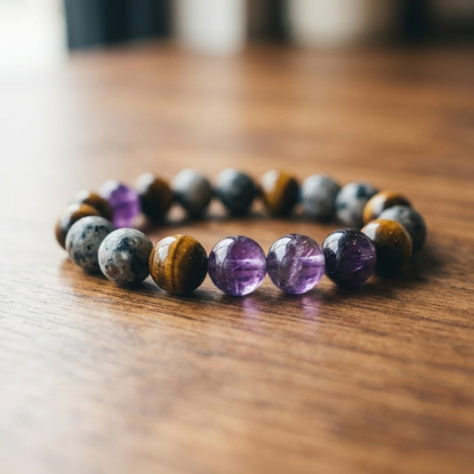 Black Magic Protection Crystal Bracelet