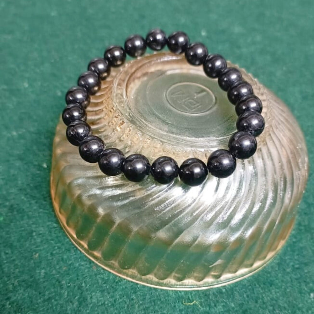 Black Tourmaline Protection Crystal Bracelet