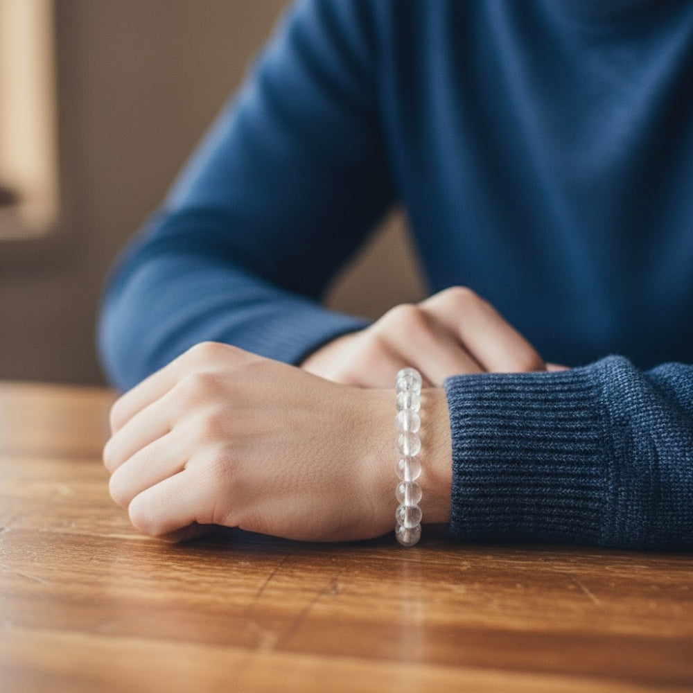 Clear Quartz Master Healer Crystal Bracelet