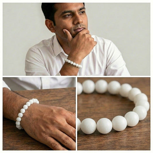 Rose Quartz Crystal Bracelet for Love, Healing & Emotional Balance