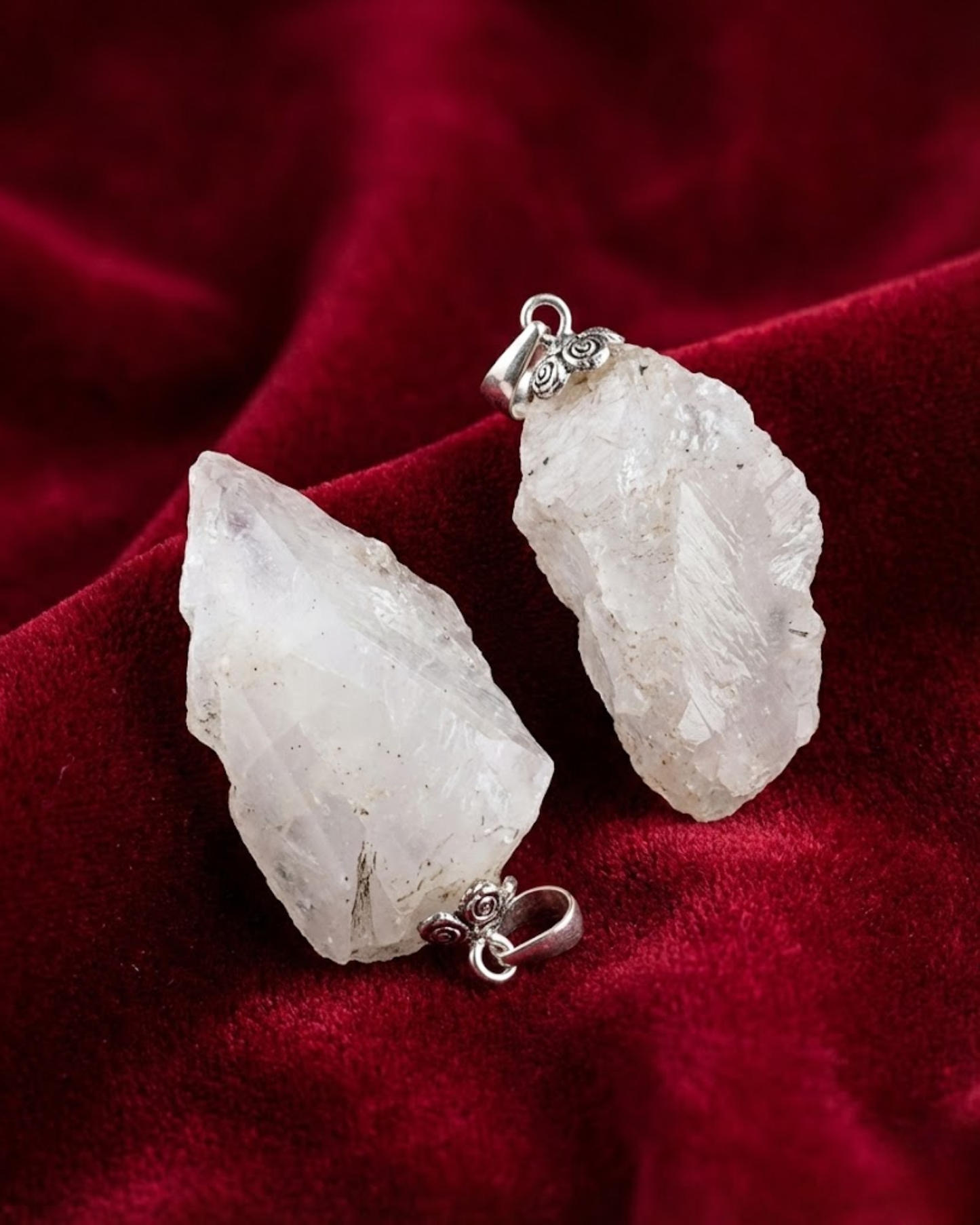 Raw Moon Stone Pendant