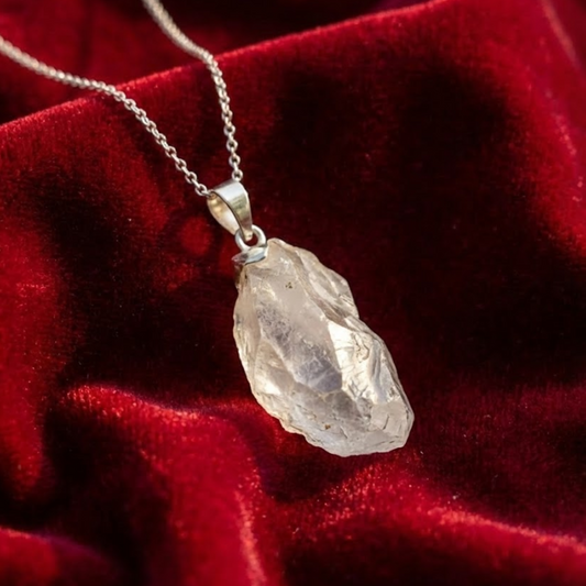Raw Moon Stone Pendant