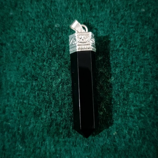 Black Tourmoline pendant