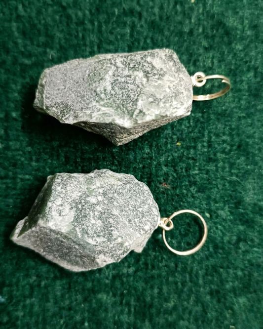 Raw Jade Pendant