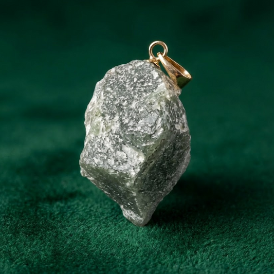 Raw Jade Pendant